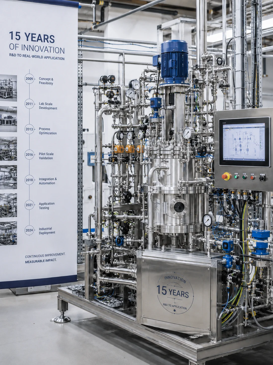 NTROPYX production and innovation evidence line