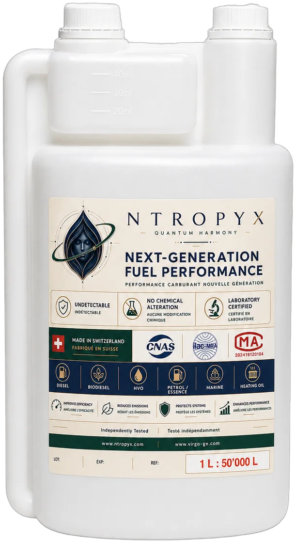 NTROPYX 1 litre bottle for road and standard fuels