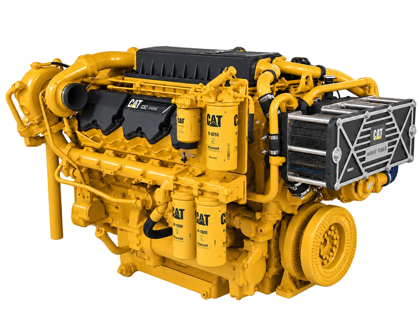 Caterpillar C32 certified bench evidence