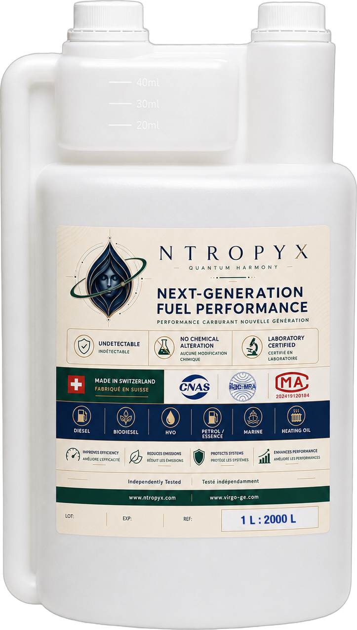 NTROPYX 1 L bottles: 1 L : 2000 L, 1 L : 10 000 L, 1 L : 20 000 L and 1 L : 50 000 L